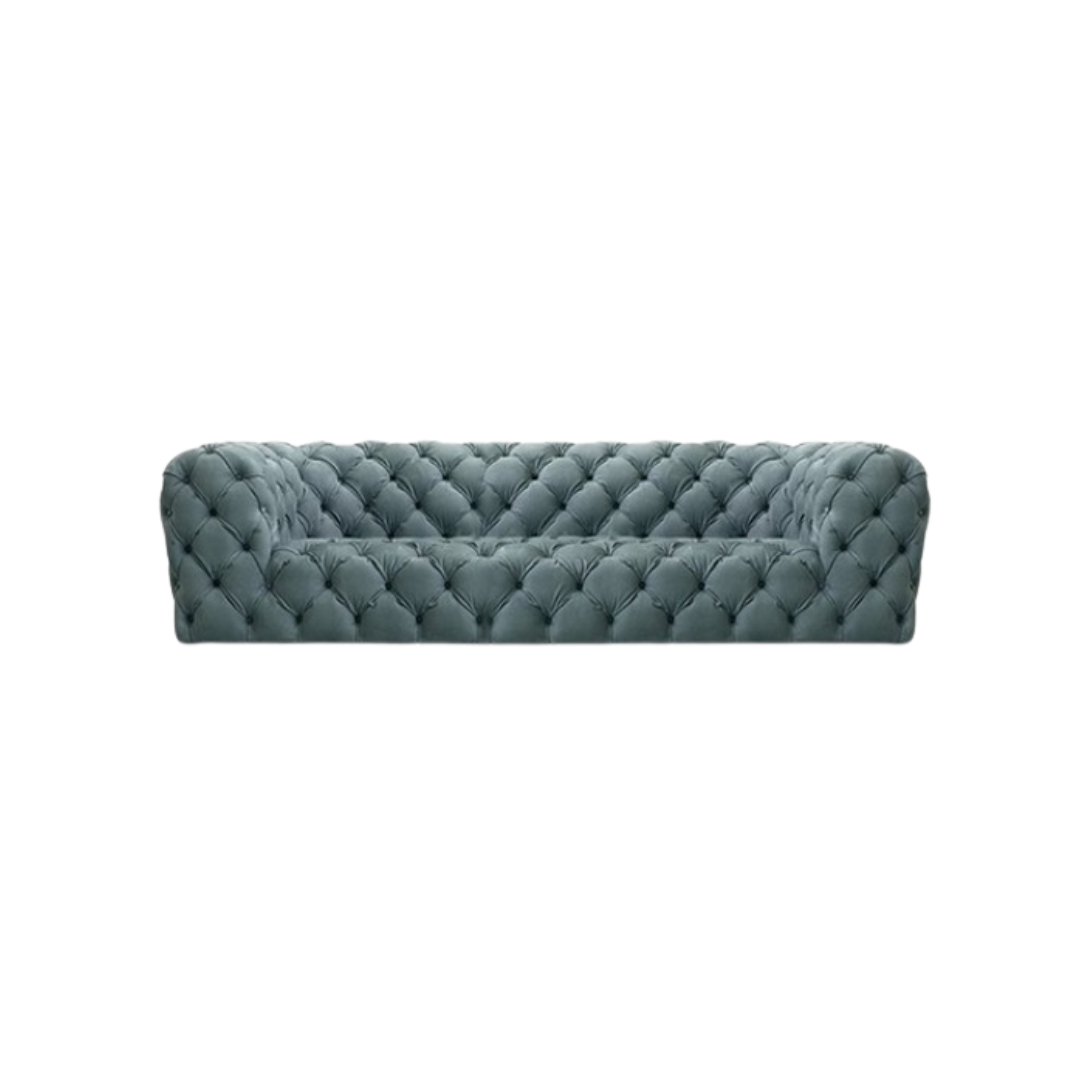 Noble 3 Seater Fabric Sofa