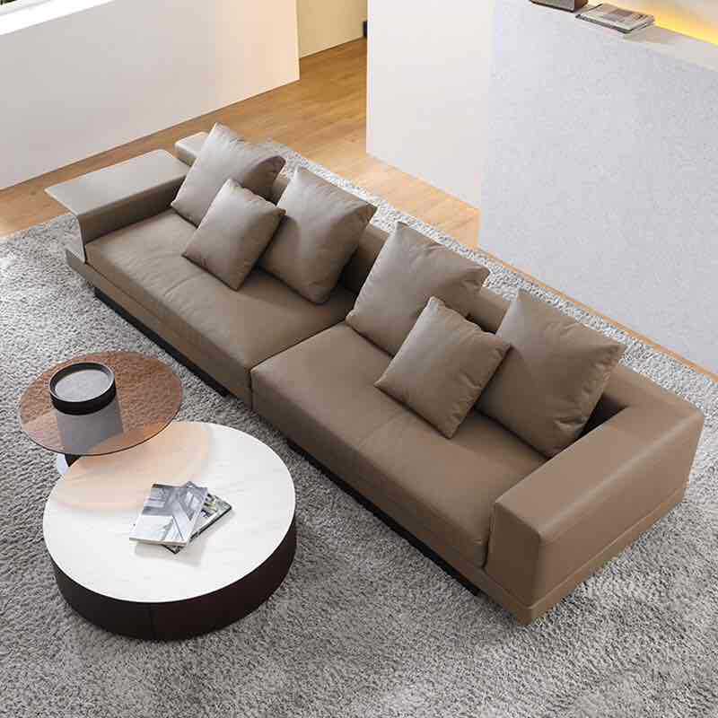 Aristo 4 Seater Leather Sofa