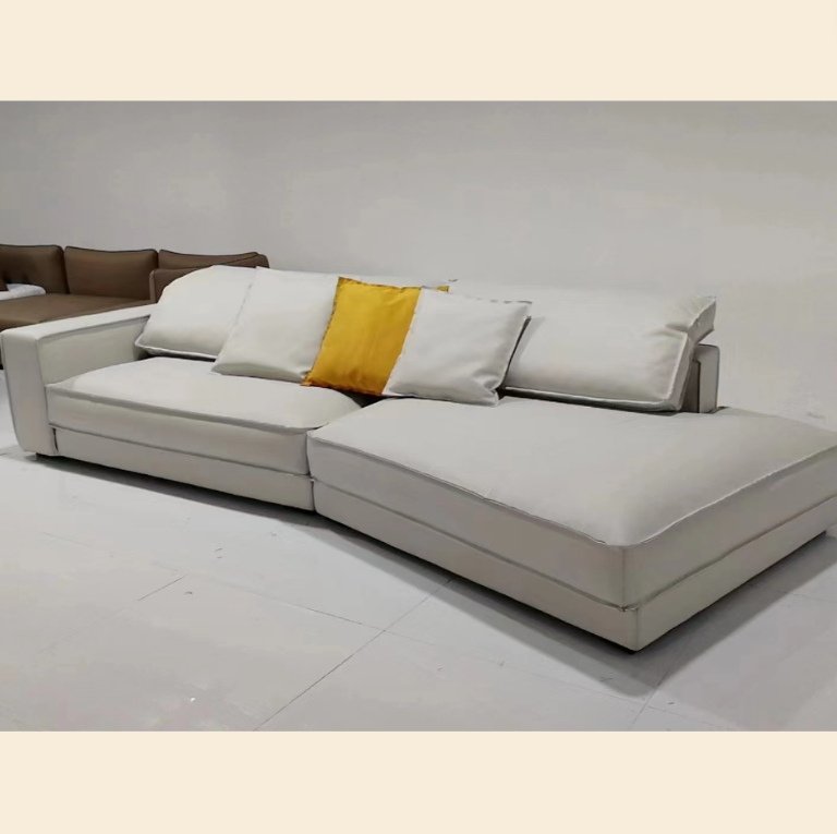 Harmon 4 Seater Italian Leather Sofa