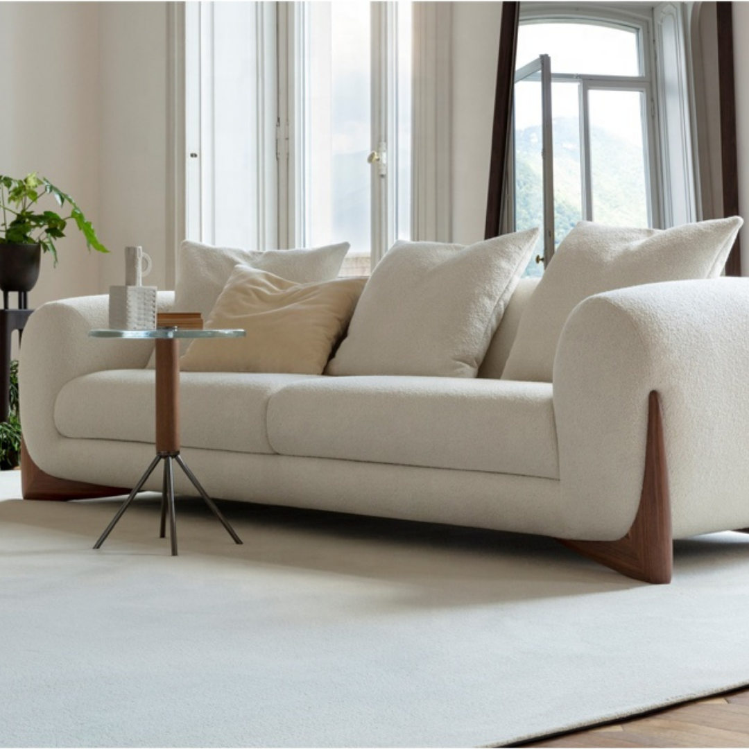 Barker 4 Seater Bouclé Sofa