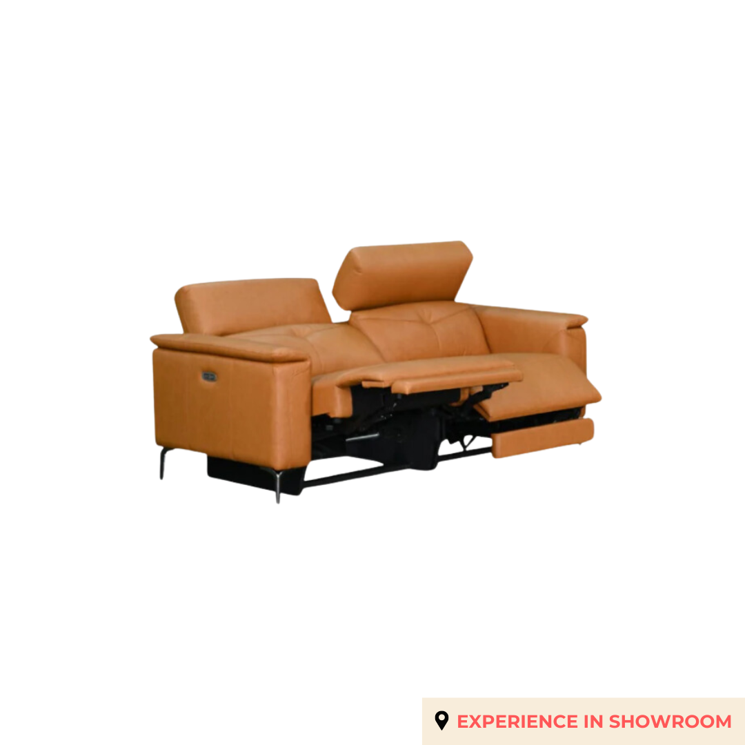 Kennedy 2 Seater Classic Motorized Recliner Sofa