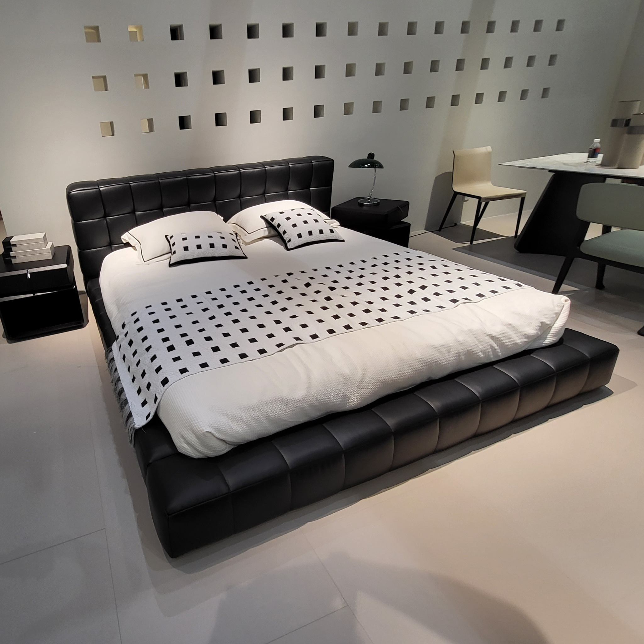 Suave Queen Size Leather Bed Frame