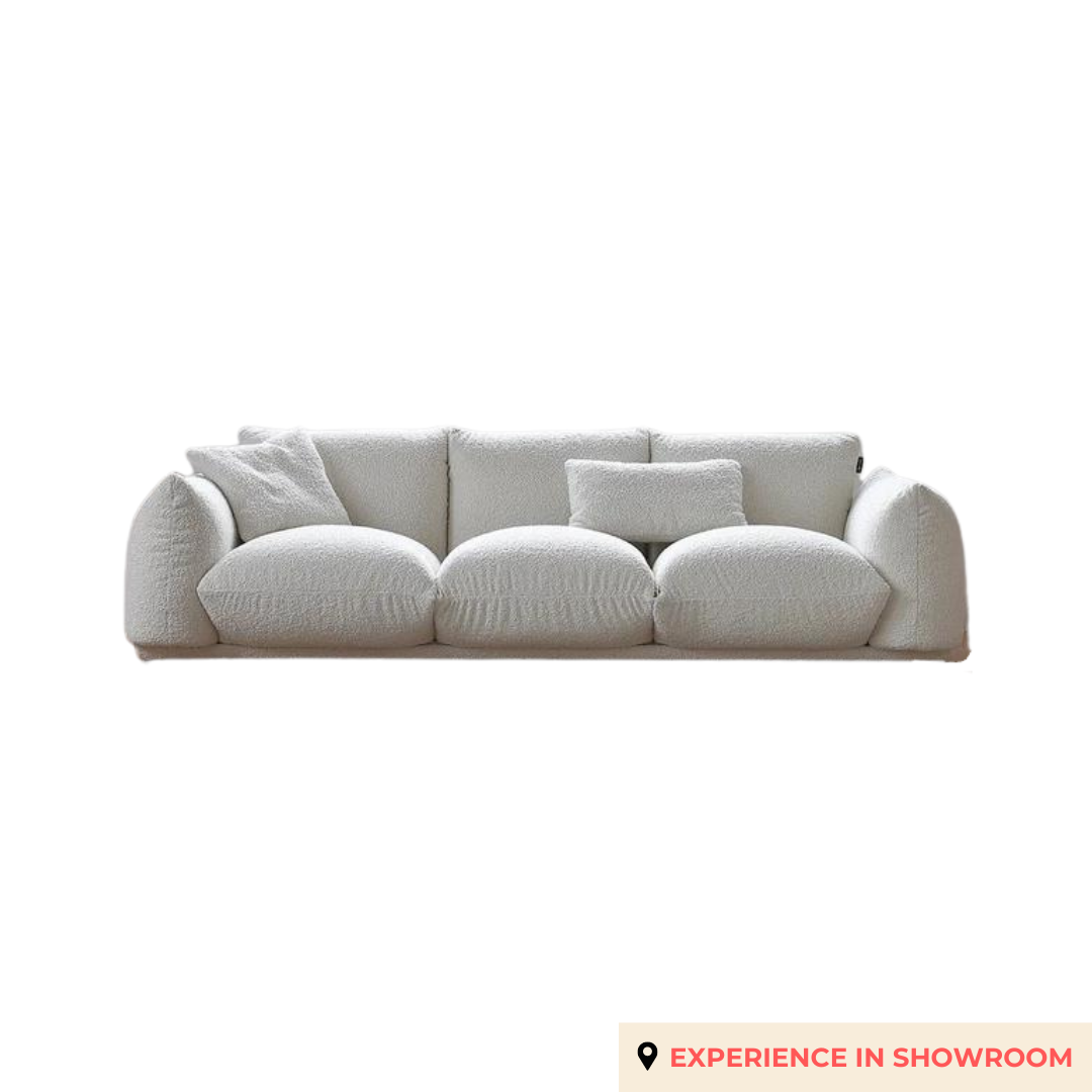 Vaughn 3 Seater Bouclé Sofa