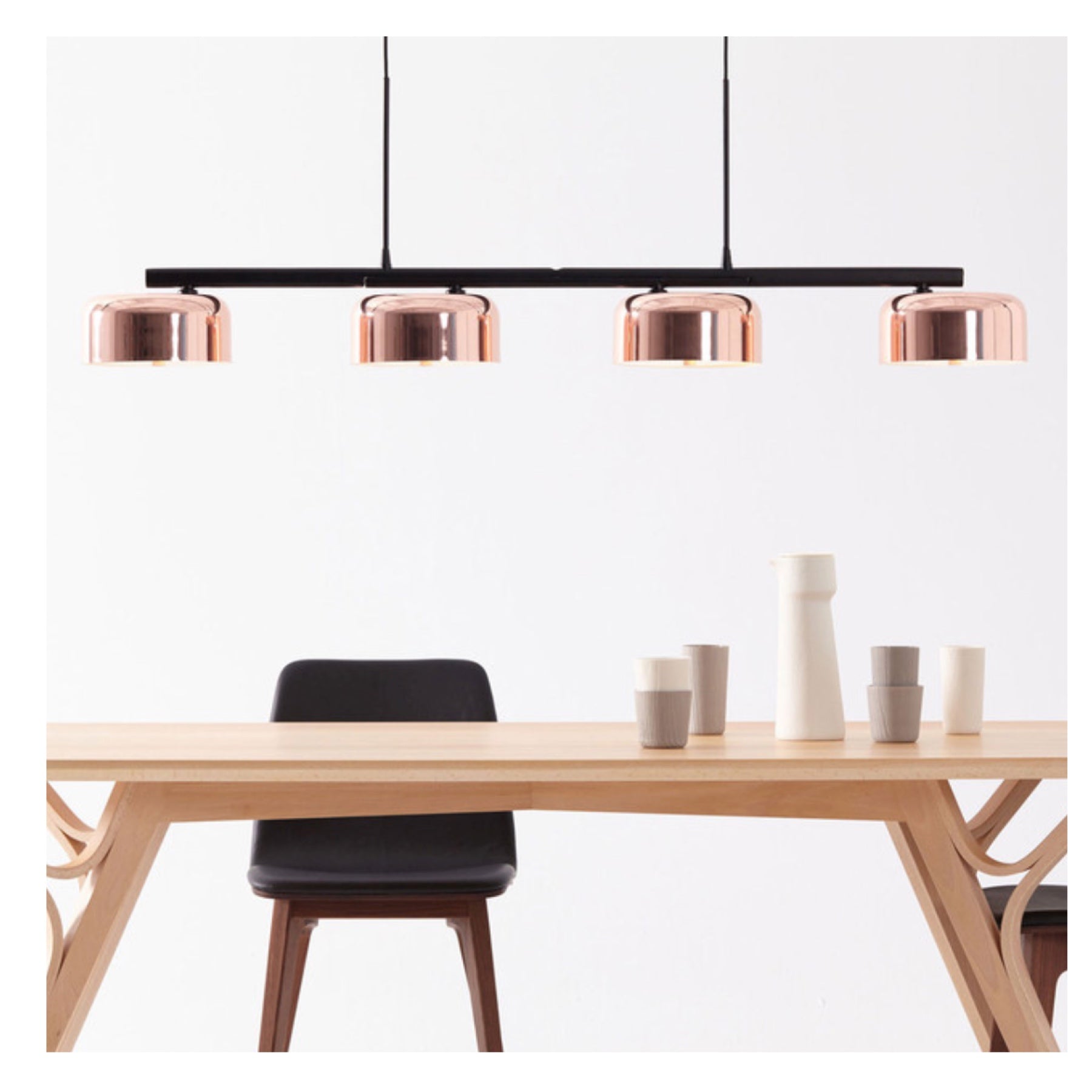 Booth Lalu 4 Drum Pendant Lamp