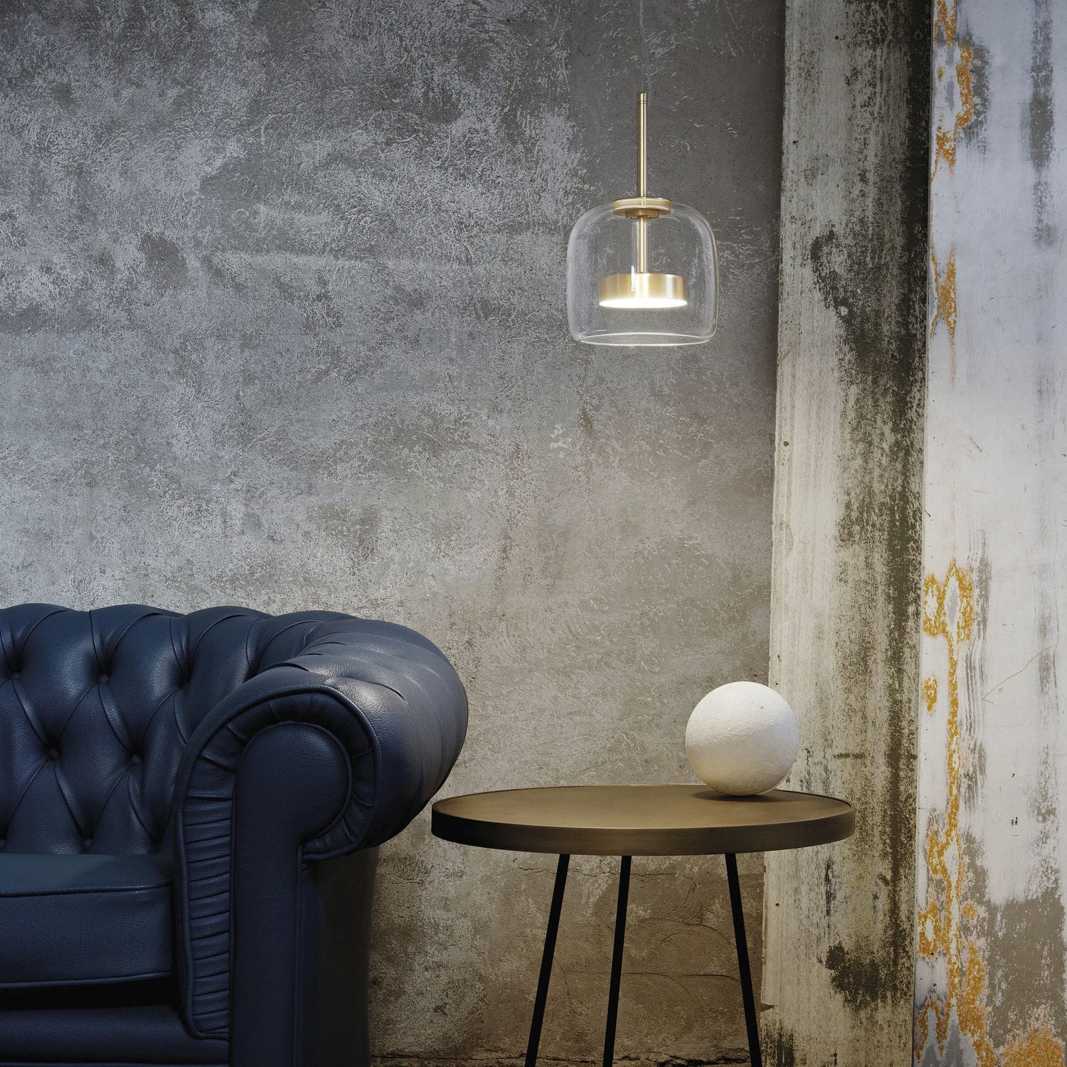 Jube is a design chandelier in vintage style.