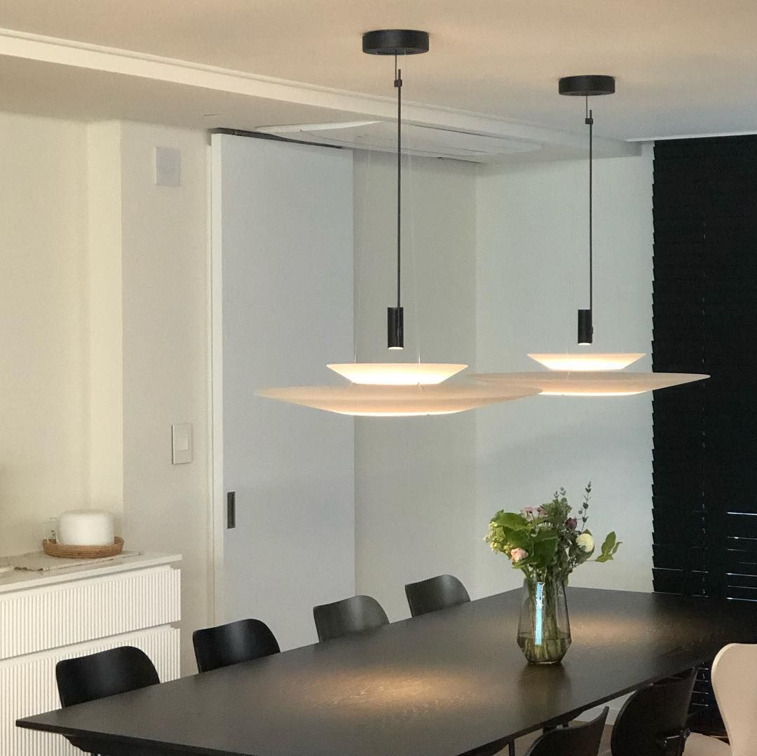 The Olsen style lamps is a collection of pendant lights that provides an ambient light through a thermoplastic translucent diffuser which performs like a spot light thanks to its LED light source.