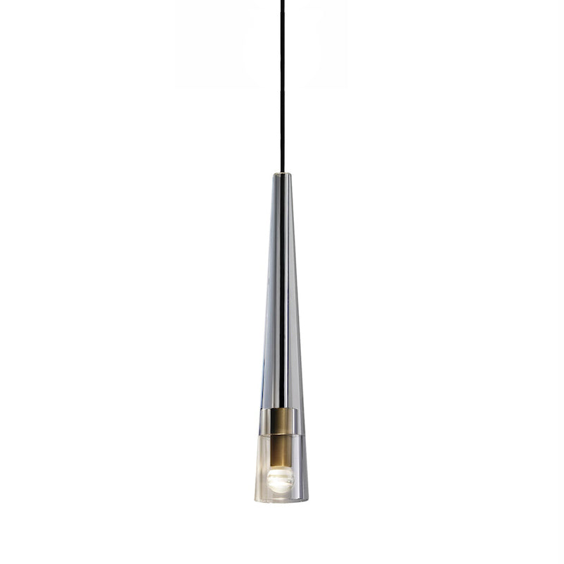 The Apollinaire style Pendant is machined from solid brass.